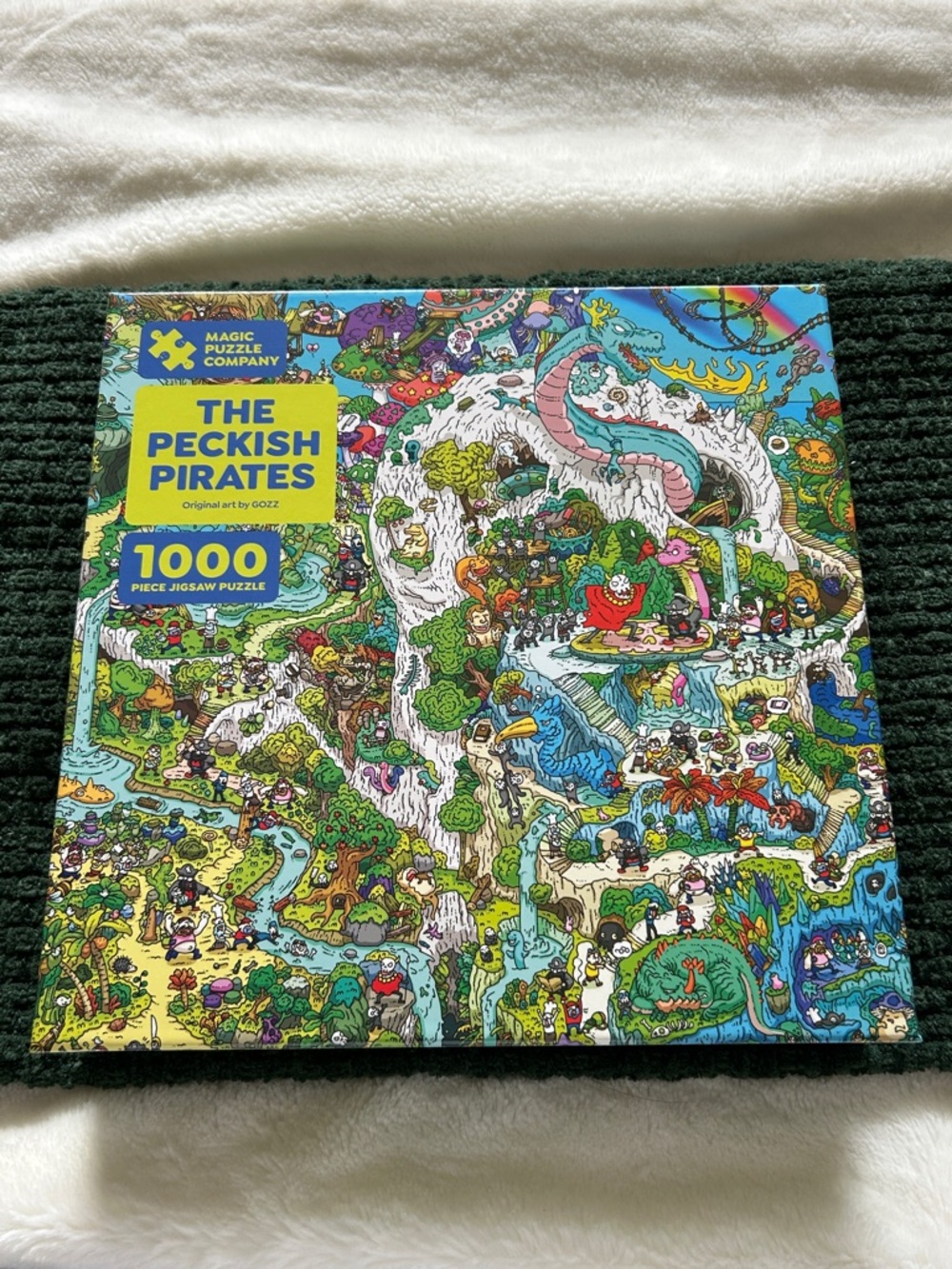 The Peckish Pirates 1000-Piece Jigsaw Puzzle - Multicolor